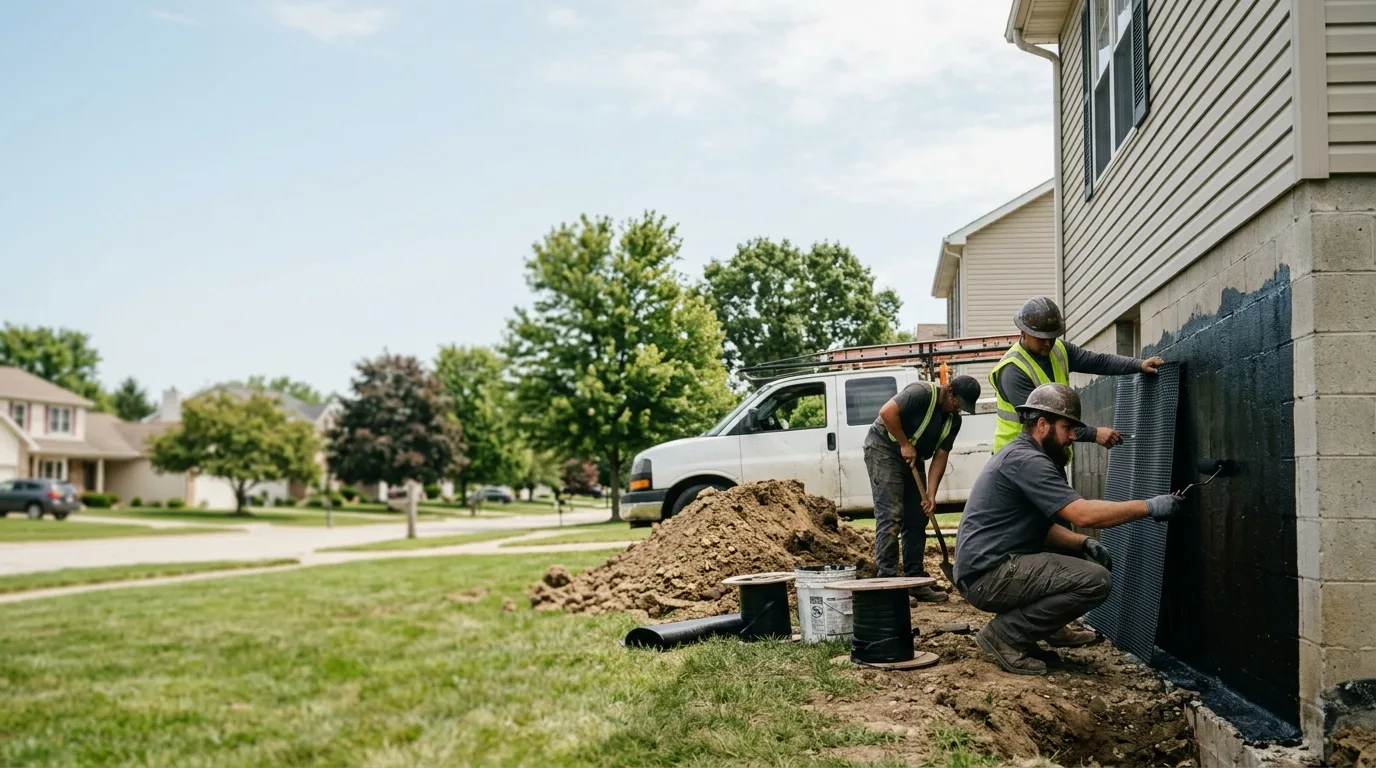 Basement Waterproofing in East Sparta, OH near me